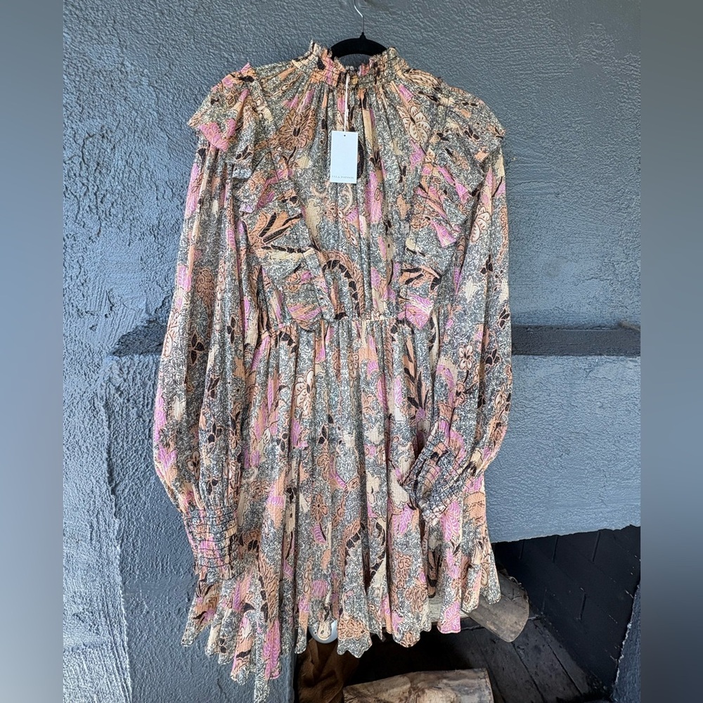 Ulla Johnson Vienne Long Sleeve mini Dress (NWT)